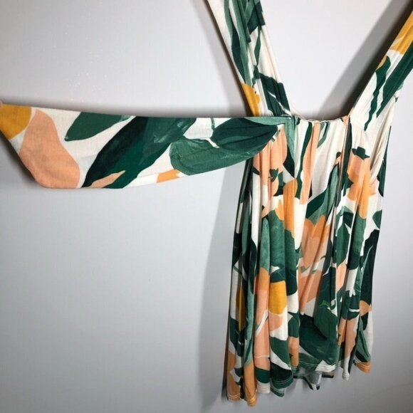 Anthropologie Vanessa Virginia  Tropical Print Flowy Tank Size Small - Picture 10 of 11